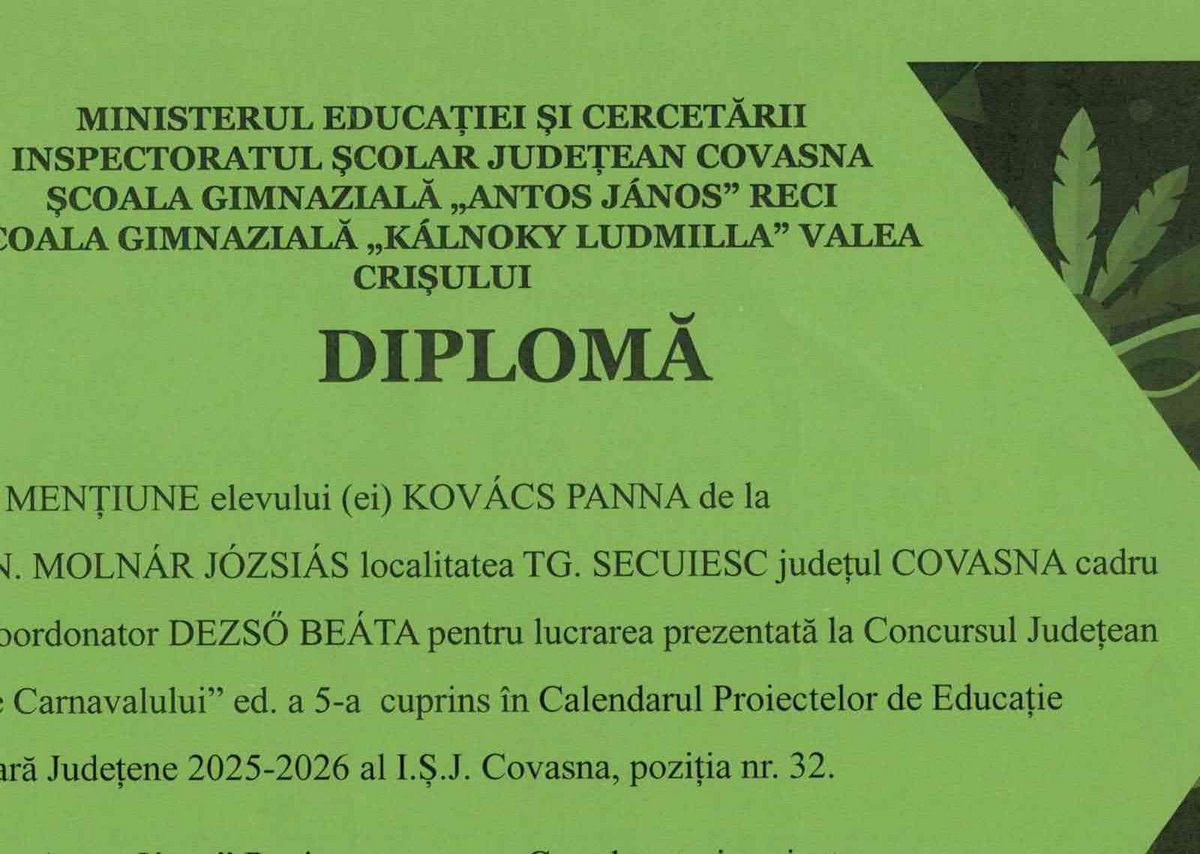 oklevél